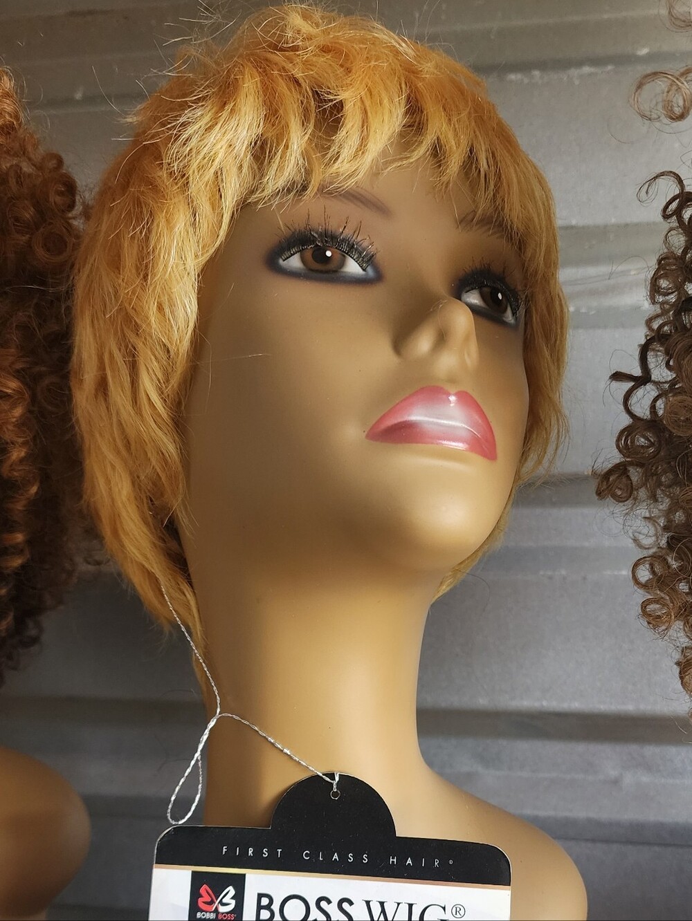 Bobbi Boss Boss Wig Short Blonde Pixie Style